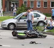 Avarijos vietoje Žarijų g.