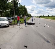 Avarijos vietoje Žarijų g.