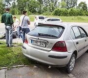 Avarijos vietoje Žarijų g.
