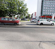 Įvykio vietoje Vilniuje, Žalgirio g.