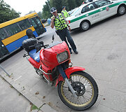 Avarijos vietoje Vilniuje, Vir&scaron;uli&scaron;kių g.