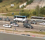 Policininkas gaudo girtą vairuotoją