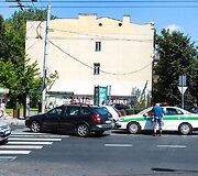 Avarijos vietoje Vilniuje, J.Jasinskio g.