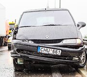 Avarijos vietoje Vilniuje