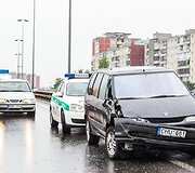 Avarijos vietoje Vilniuje