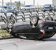 Avarijos vietoje Vilniuje, Laisvės pr.