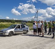 Policija prie Vilniaus tikrina lenkų futbolo aistruolius