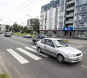 Avarijos vietoje Vilniuje, P.Luk&scaron;io g.