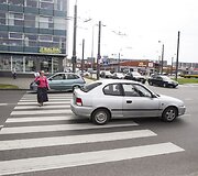 Avarijos vietoje Vilniuje, P.Luk&scaron;io g.