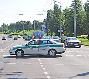 Įvykio vietoje Vilniuje, Laisvės pr.