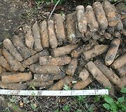 Panevėžio rajone i&scaron;minuotojų sunaikinti sprogmenys