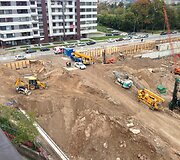 Įvykio vietoje Konstitucijos pr.