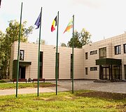 Naujasis NATO oro policijos &scaron;tabo pastatas