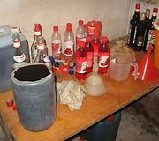 Su namine degtine įkliuvo mažeiki&scaron;kis