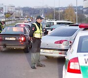 Policijos akcija Vilniuje