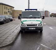 Įvykio vietoje Vilniuje, &Scaron;vitrigailos g.