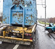 Avarijos vietoje Vilniuje, Kareivių g.