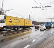 Avarijos vietoje Vilniuje, Kareivių g.