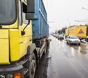 Avarijos vietoje Vilniuje, Kareivių g.
