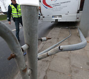 Avarija Vilniuje, Kalvarijų g.