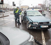 Avarija Vilniuje, Kalvarijų g. ir Kareivių g. sankryžoje