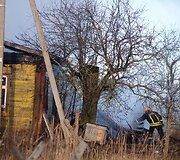 Gaisro vietoje Panevėžio rajone