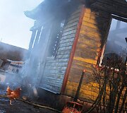 Gaisro vietoje Panevėžio rajone