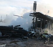 Gaisro vietoje Panevėžio rajone