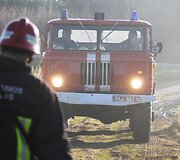 Gaisro vietoje Panevėžio rajone