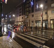 Avarijos vietoje Vilniuje, Gedimino pr.
