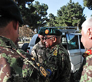 Gen. ltn Arvydo Pociaus ir gen. Shero Mohammado Karimi susitikimas