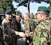 Gen. ltn Arvydo Pociaus ir gen. Shero Mohammado Karimi susitikimas