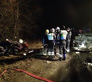 Avarijos vietoje Pramonės g.