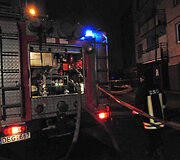 Gaisro vietoje Vilniuje, A.P.Kavoliuko g.