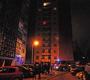 Gaisro vietoje Vilniuje, A.P.Kavoliuko g.