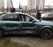 Avarijos vietoje Vilniuje, Laisvės pr.