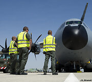 Prancūzijos karinis transporto lėktuvas &bdquo;Airbus A400M Atlas&ldquo;