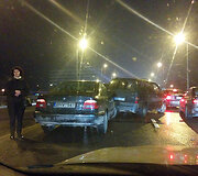 Avarija Vilniuje, S.Dariaus ir S.Girėno g.