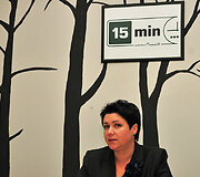 Daina Gudzinevičiūtė 15min.lt redakcijoje