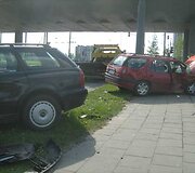 Avarijos vietoje