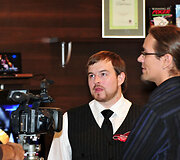 Vytautas &bdquo;Begalybė&ldquo; Milbutas (centre)