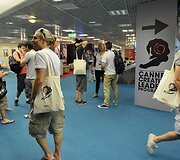 Festivalio &bdquo;Kanų liūtai&ldquo; akimirka