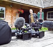 I&scaron; Amerikos atvykusi filmo kūrėjų komanda ruo&scaron;iasi darbui