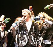 Nikolajus Baskovas papirko Vilniaus publiką