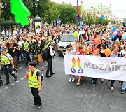 Eitynių &bdquo;Už lygybę&ldquo; akimirka