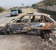 Sudegęs automobilis