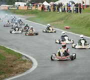 Kartų lenktynės Plytinės kartodrome