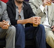 Rungtynes stebi aktorius Leonardo DiCaprio