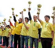 &Scaron;e&scaron;tadienį Vilniuje, &bdquo;Vingio&ldquo; stadione, vyko tradiciniai Olimpinės dienos renginiai.