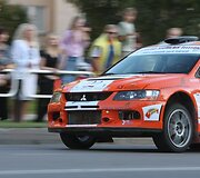 Automobiliai pasiekė Visaginą.